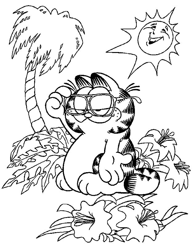 desenho-colorir-garfield-imagem-animada-0016