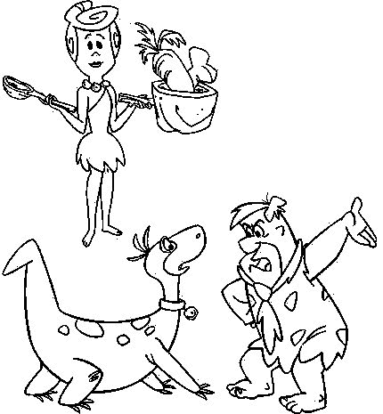 desenho-colorir-flinstones-imagem-animada-0006