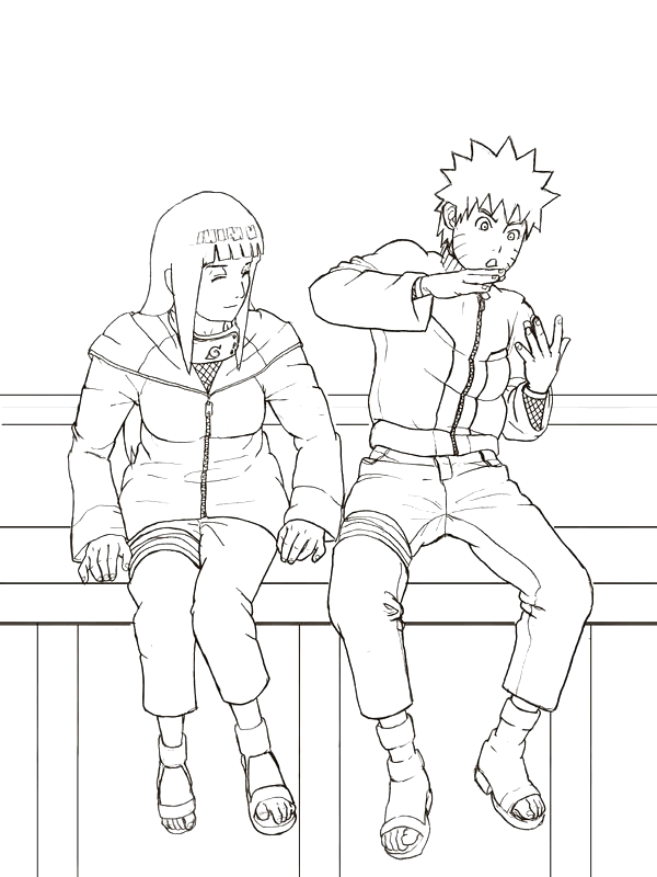 ▷ Desenhos de Naruto para colorir