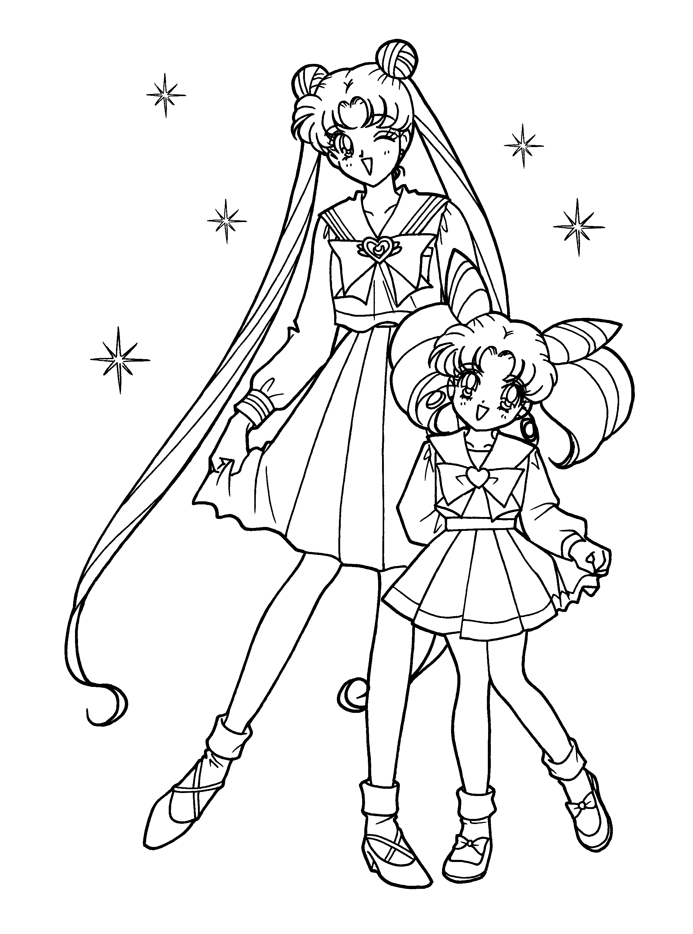 Desenhos da Sailor Moon para pintar e colorir - Pinte Online