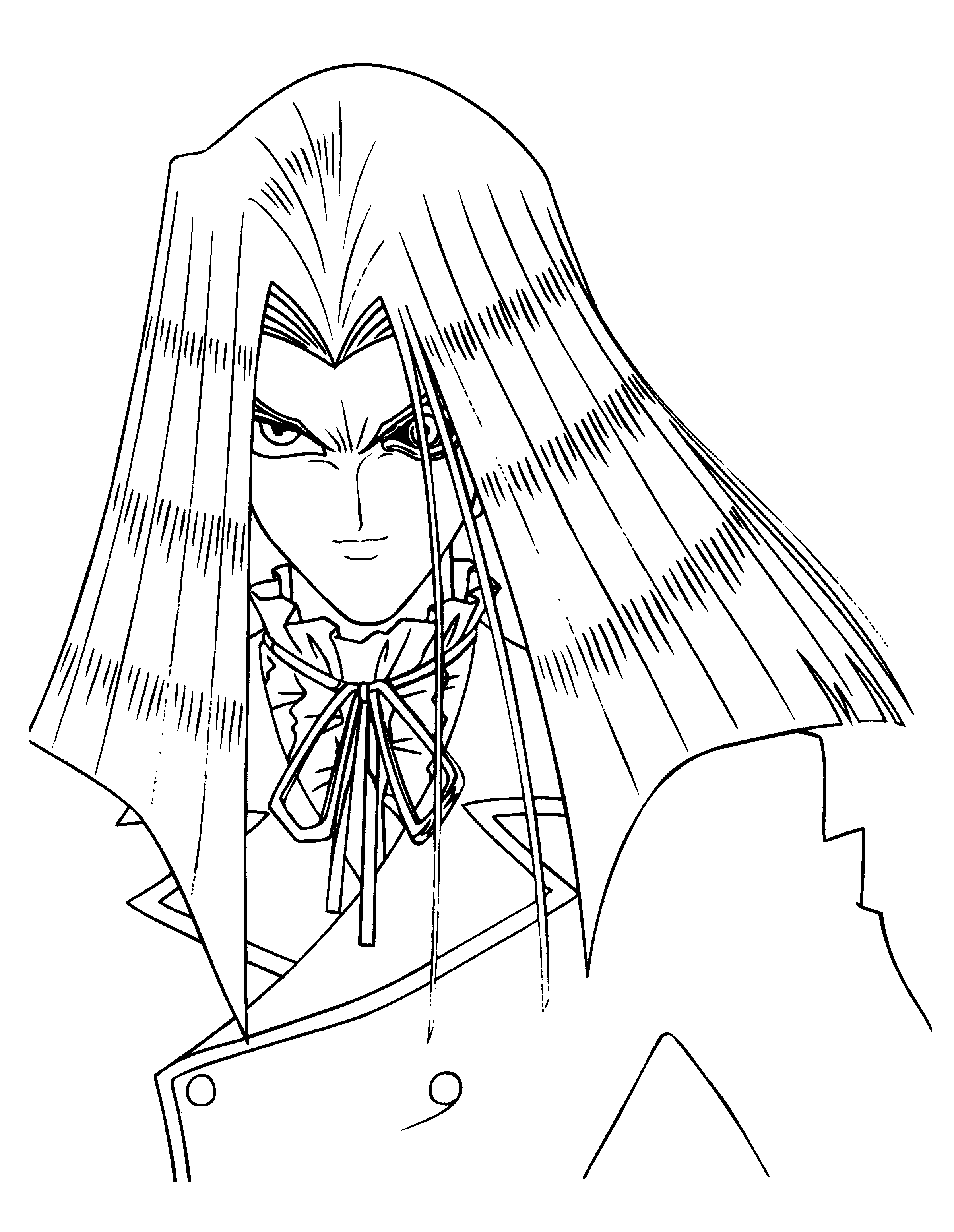 Seto Kaiba De Yu Gi Oh Para Colorir Imprimir E Desenhar Colorirme